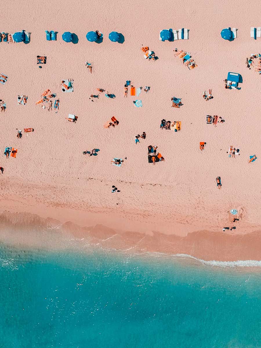 Aerial view of Sunny Isles Beach