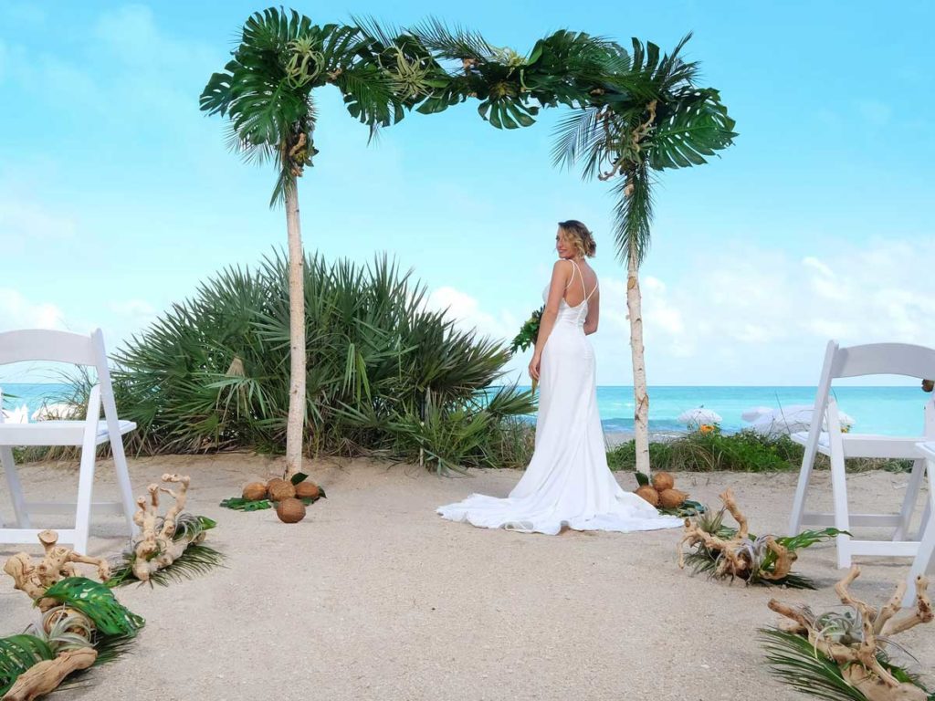 Beach Wedding at Sunny Isles Beach resort