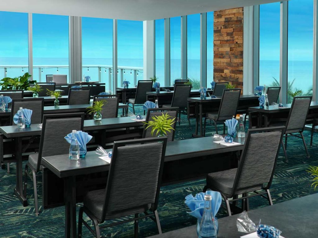 Meeting at Ballroom with ocean view, at Solé Miami