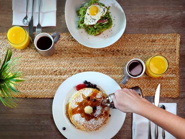 Breakfast On A Table.