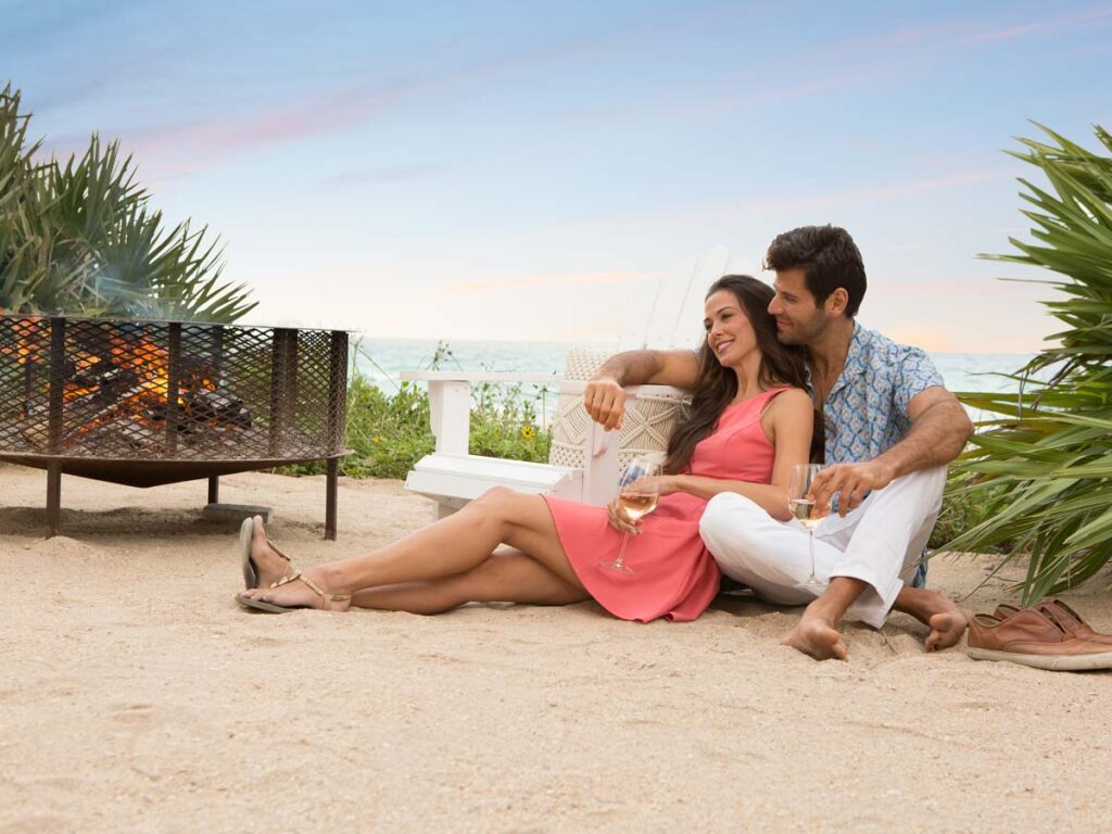 Firepit On The Beach